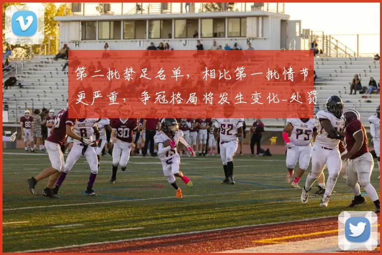 第二批禁足名单，相比第一批情节更严重，争冠格局将发生变化_处罚_苗原_球迷