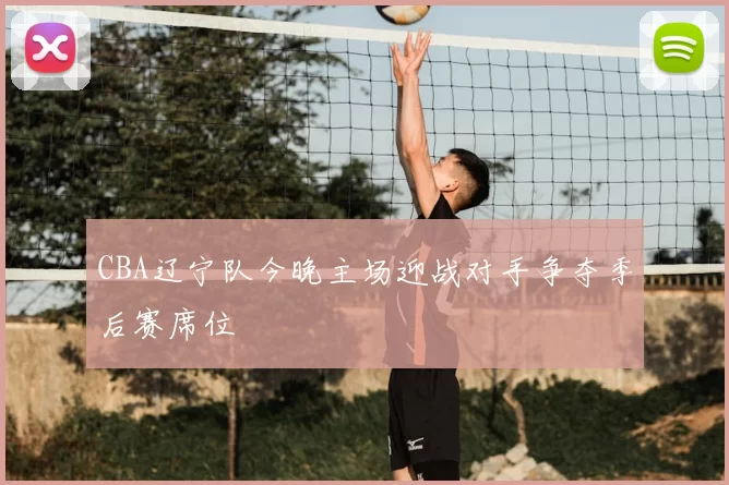 CBA辽宁队今晚主场迎战对手争夺季后赛席位